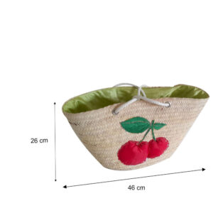 Couffin de plage modèle Cerise