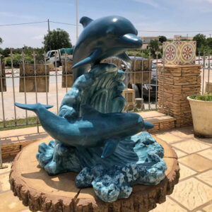 Cascade piscine en resine modèle Dauphin FR031