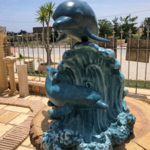 Cascade piscine en resine modèle Dauphin FR031