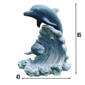 Cascade piscine en resine modèle Dauphin FR031