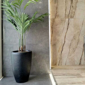 Pot de fleur en résine forme rond CP020R