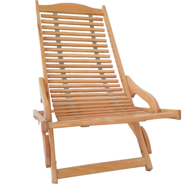 chaise longue en bois benz