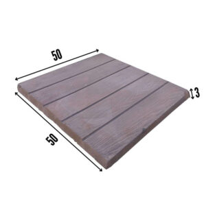 Dallage en béton fibré effet bois Réf DL1016