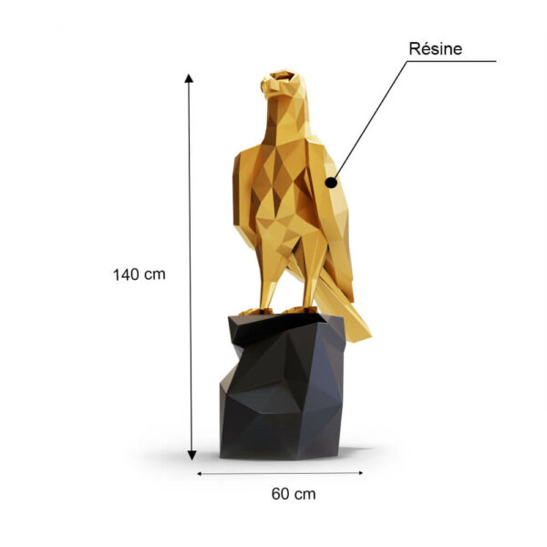 Statue En Résine motif Aigle Réf SAIG1001