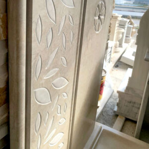 Fontaine murale extérieur en marbre FMM05