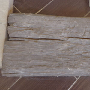 Pas chinois en béton fibré effet bois (P05)