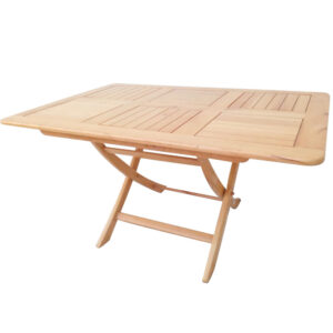 Table pliante rectangulaire 1.5x1m Réf TA012