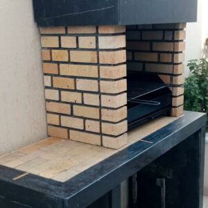 Barbecue extérieure en pierre et marbre BPM12