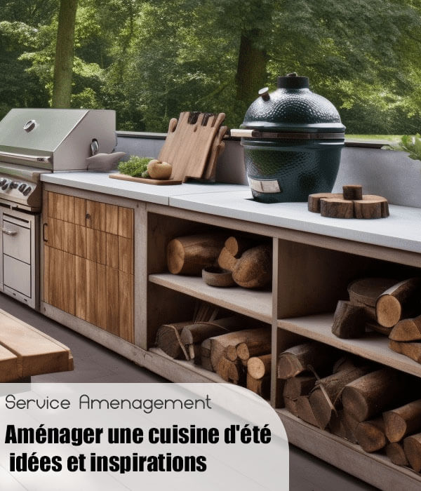 aménagement cuisine exterieur