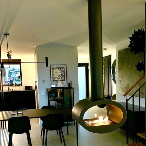 cheminée à l'éthanol intégré Réf F45