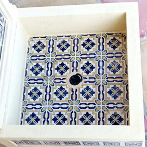 Fontaine en faience et pierre Ref WF10