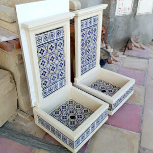 Fontaine en faience et pierre Ref WF10