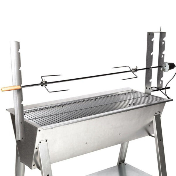 Rotissoire à charbon de bois modèle Titan cuve