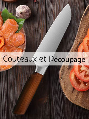 couteaux et découpage