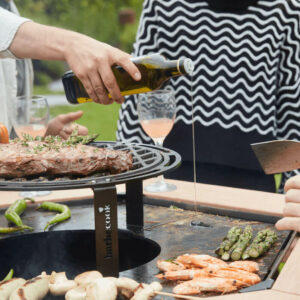 Barbecook Brasero nestor en acier corten