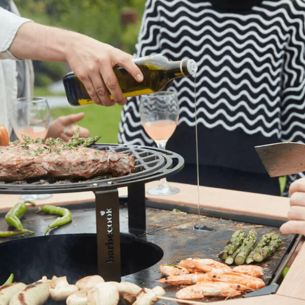 Barbecook Brasero nestor en acier corten couv