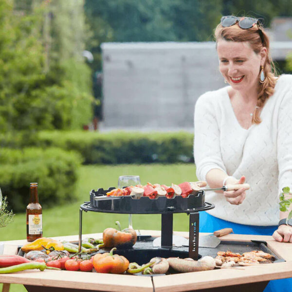 Barbecook Brasero nestor en acier corten couv