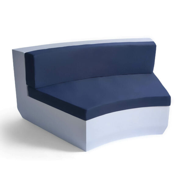 Canapé Demi cercle en resine