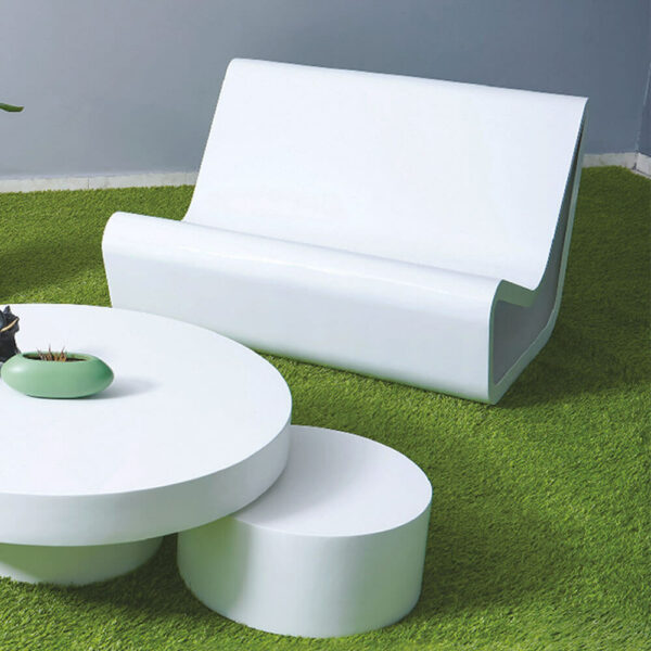 Canapé ouverte en resine modèle cosy reel