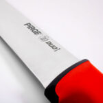 Couteau boucher Duo Rouge 21cm couv