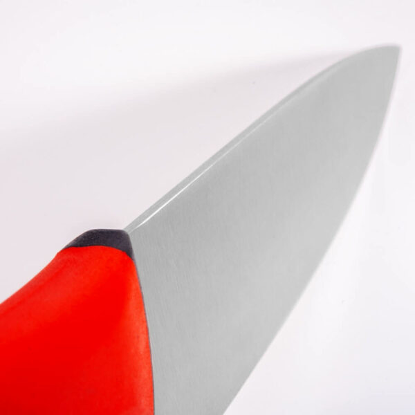 Couteau de chef 19 cm Duo Rouge epaisseur
