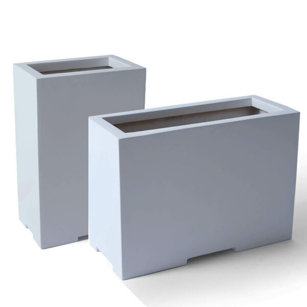 Jardiniere en resine rectangulaire JR25