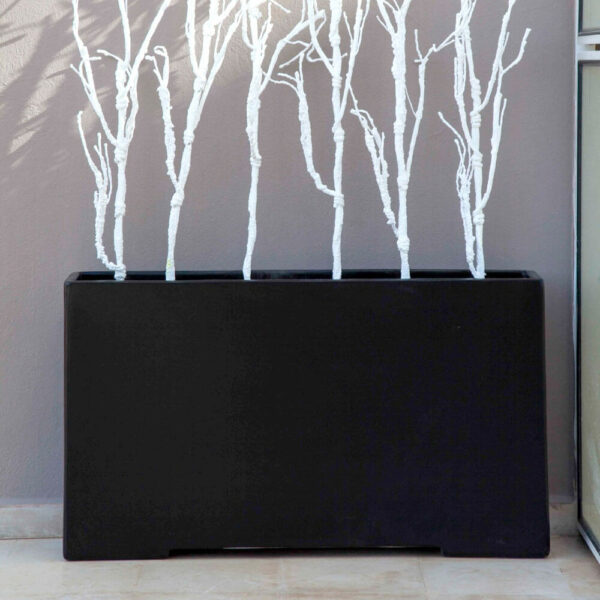 Jardiniere rectangulaire en resine Ref VRJR20 couv