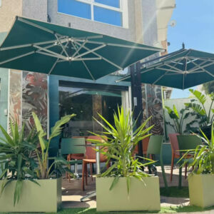 Jardiniere rectangulaire en resine JR20cm