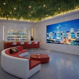 Kit salon en resine modèle demi cercle