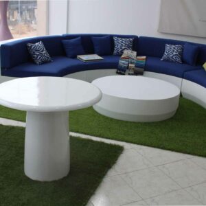 Kit salon en resine modèle demi cercle