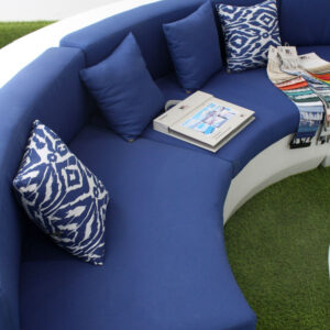 Kit salon en resine modèle demi cercle