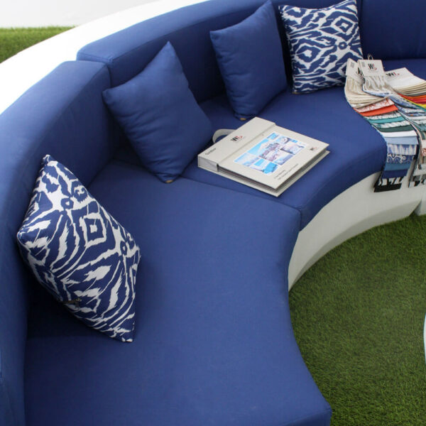 Kit salon en resine modèle demi cercle reel 2