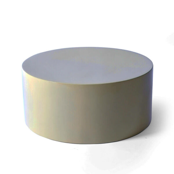 Table basse ronde en resine H22