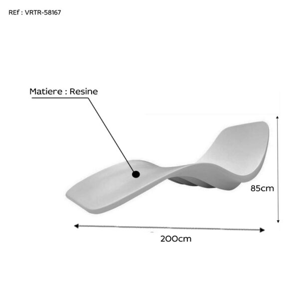 Transat en resine VRTR58167 dim
