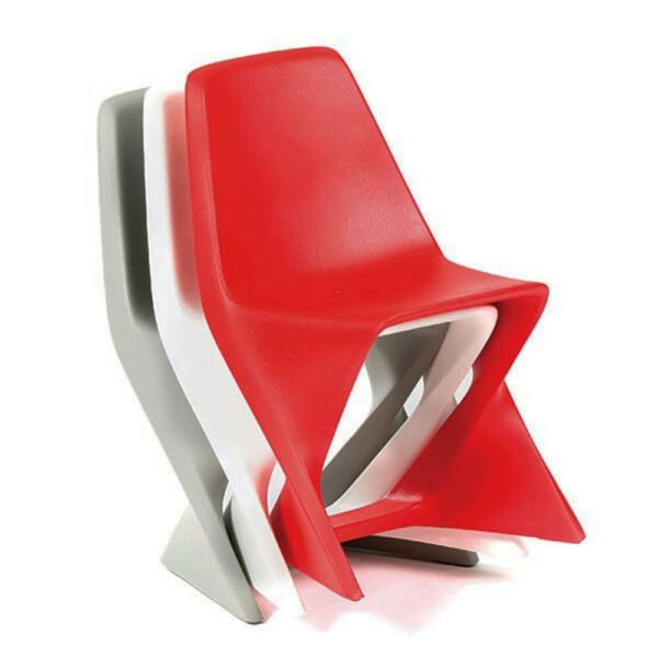 chaise en resine modèle papilla ensemble