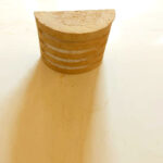 Applique murale modèle lineaire en pierre haut