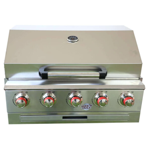 Barbecue au gaz Inox 5 brûleurs a poser