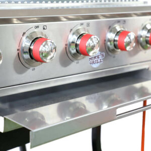 Barbecue au gaz Inox 5 brûleurs a poser