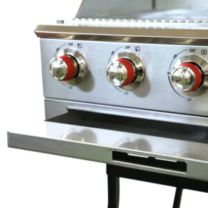 Barbecue au gaz Inox 5 brûleurs a poser