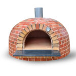 Four a pizza bois et gaz en briques refractaire gamme Pro120