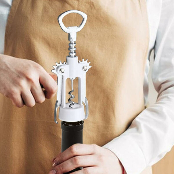 Tire bouchon levier avec décapsuleur couv