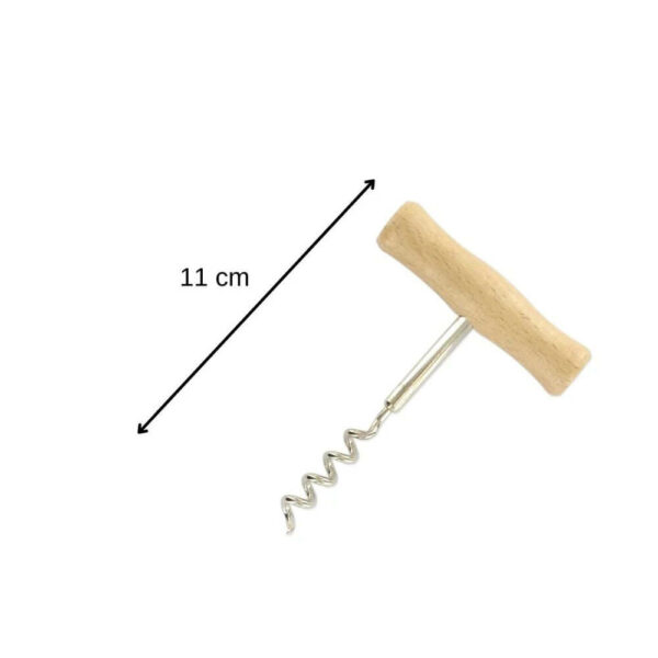 Tire-bouchon tonnelet en bois Fackelmann dim