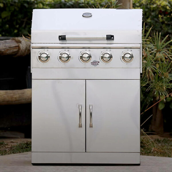 barbecue Pro au gaz 5 Brûleurs sans Tablettes M302 couv2