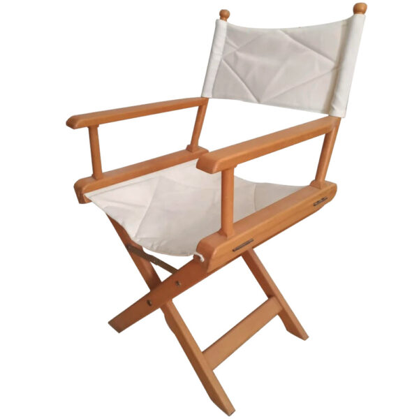 chaise metteur en scene en bois hetre