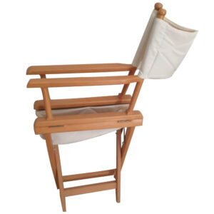 Chaise metteur en scene en bois hetre