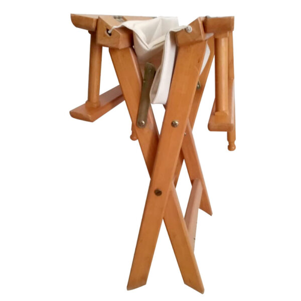 chaise metteur en scene en bois hetre pliable