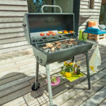 Barbecue charbon en acier Michigan reel