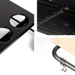 Barbecue a charbon en fonte modèle bergamo acce