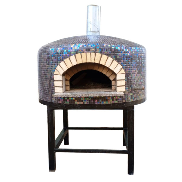 Four a pizza bois gaz en mazaique Pro120