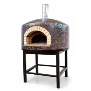 Four a pizza bois gaz en mosaique Pro120